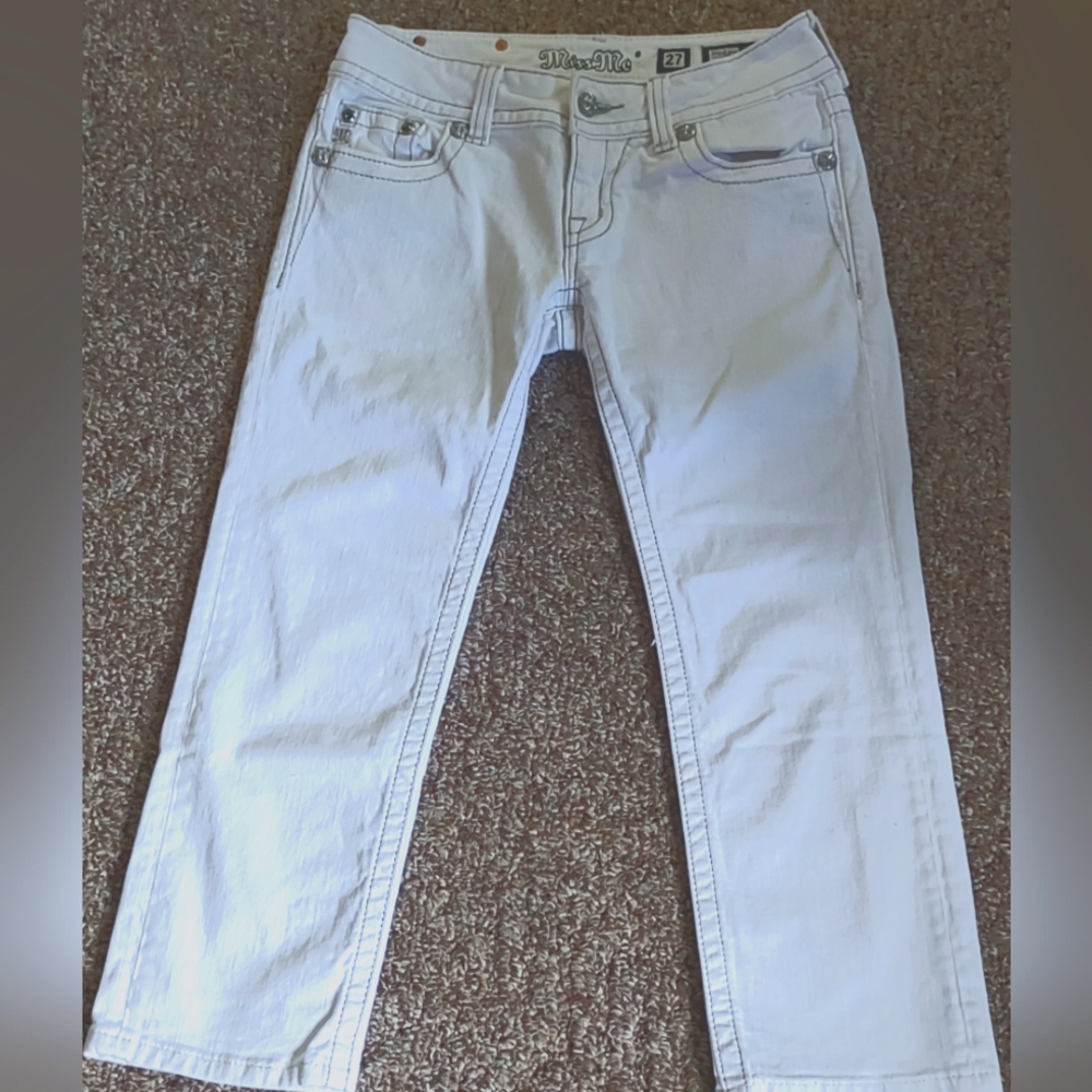 Miss Me Capri Jeans 27 - Picture 4 of 5